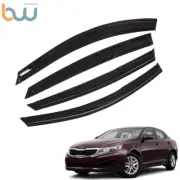 4Pcs Window Vent Visor Sun Shield Rain Guards For 2011-2015 Kia Optima K5 Black (for: Kia)