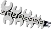 3/8 Inch Drive Crowfoot Wrench Set 8PCS Crowsfoot Wrench Set SAE 3/8" to 7/8", I