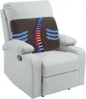 Lumbar Support Pillow for Recliner Chair Memory Foam Back Support Cushion