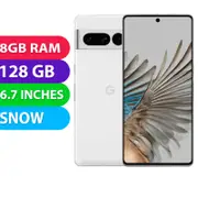 Google Pixel 7 PRO (128GB, Snow) - Refurbished (Excellent)