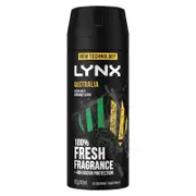 Lynx Australia Deodorant Body Spray 165ml