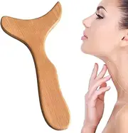 Wooden Massage Tools,Natural Wooden Scraping Massage Tool - Multifunctional Manual Health Accessory for Stress Relief Headache Relief Facial Spa Scalp
