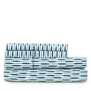 John Robshaw Gopan Peacock Sheet Set, Twin