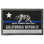 VELCRO® BRAND Fastener Morale HOOK PATCH State Of California TB LINE 3x2"