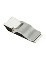 [Cudworth] Brushed Rhodium Plated Money Clip in Silver