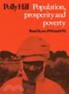 在飛比找三民網路書店優惠-Population, Prosperity and Pov