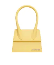 Jacquemus Le Chiquito Logo Lettering Mini Tote Bag One size light yellow