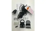 (BLACK) Roller Blind Fitting Repair Kit -- Compatible with 28 mm round tube