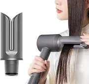 [Nekuma] Hair Straightener Attachment for Dyson Supersonic Hair Dryer HD01 HD02 HD03 HD04 HD07 HD08 (Attachment only, no hair dryer)