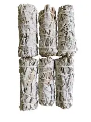 Smudge Sticks California White Sage 6 x 4" NewThick 1.5" Inch Sticks Free Post