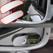 1 Pair Glass Car Rearview Mirror Frameless Blind Spot Mirror Parking Rear View