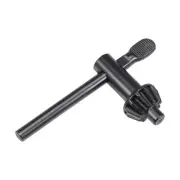 Chuck Key 9mm Key 11 Teeth for 5-20mm Drill Chuck Black Carbon Steel