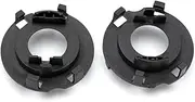 2Pcs H7 LED Headlight Bulb Holder Retainers Adapter for Hyundai Tucson Ioniq Elantra GT H7 HID Headlight Bulb Spacer Holder Clip Retainers