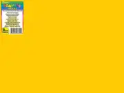 Foam Sheet Goldenrod Yellow 2mm Thick 9 X 12 Inches,1 Pack of 10 Pieces