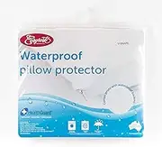 Easy Rest Cotton Jersey Waterproof V-Shape Pillow Protector, White, Suits V Shape Support Pillow (Pillow NOT Included)