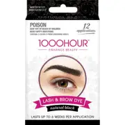 1000 Hour Eyelash & Brow Dye Kit - Natural Black