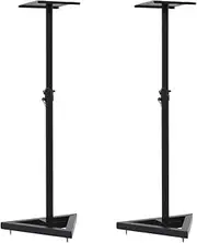VRAXO Studio Monitor Speaker Stands 2 pcs Black Steel -8.77KG,70083