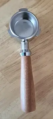 54mm Bottomless Portafilter with 1 Cup Filter Basket Premium Breville Machines
