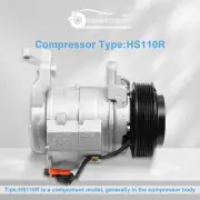 A/C AC Compressor For 2003-2008 Dodge Ram 1500 2500 3500 TEM252401