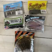 Fishing Lures 5 Packs MadYabbie, Rig Walker, & More Fast Shipping