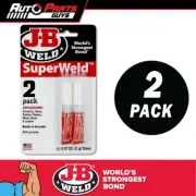 2 Pack JB Weld Superweld Super Glue Bonds In Seconds 2 Pack | 33102