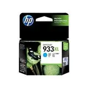 HP CN054AA 933XL High Yield Cyan Original Ink Cartridge, 825 pages