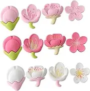 Zerodeko 12pcs Creative Tulip Flower Magnets Decorative Fridge Whiteboard Magnets for Notes Artwork Cute Refrigerator Decoration for Home and Office