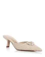 Sam Edelman Women's Brit Orchid Embellished Mules
