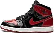 [Nike] Jordan Preschool Air Jordan 1 Retro High OG PS AQ2664 063 Bred Patent - Size 13C