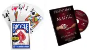 Svengali Deck Blue Back Bicycle plus Essentials in Magic Svengali Deck - DVD