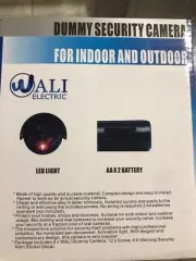 Wali Electric Dummy Security￼ Camera￼ Indoor:Outdoor Camera