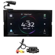 JVC KW-M865BW 6.8" Bluetooth Wireless Car Play and Android Auto Receiver+Camera
