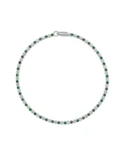 Sabrina Designs 14K 1.80 ct. tw. DiamondEmerald Bracelet
