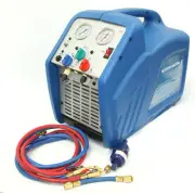 Portable HVAC Home Refrigerant Recovery Machine 3/4HP Dual-Cylinder Compressor