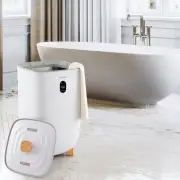 Costway35L Large Towel Warmer Bucket with 20-90Min Timer and 2-5H Drying Mode-White