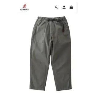 代購小野人GRAMICCI  LOOSE TAPERED PANTS腰帶 口袋 寬鬆九分褲 上寬下窄 錐形褲 長褲