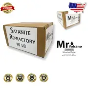 High-Temperature Satanite Refractory Mortar for Ceramic Blanket Lining
