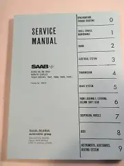 Saab 95, Saab 96 & Monte Carlo Service Manual - Years 1967 to 1970 - 568 Pages!