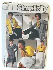 Simplicity Sewing Pattern 7271 Skirt Pants Blouse Jacket Misses Size 16