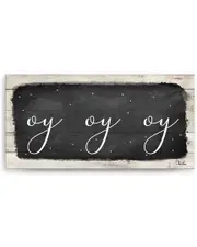 Ready2HangArt Oy Oy Oy I Canvas Wall Art by Olivia Rose