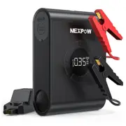 NEXPOW 1500A Car Jump Starter with Air Pump Compressor 150PSI and Bag LED Flashlight 8000mAh Power Bank