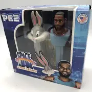 PEZ Candy Space Jam Bugs Bunny & Lebron James Dispensers