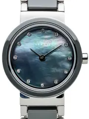 Bering 10725-789 Blue Dial Grey Stainless Steel Womens Watch