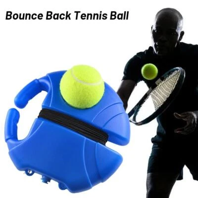 Bounce Back Tennis Ball with 1 Base and 1 Ball For Beginners Sport D4C0 X9W8
