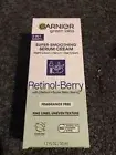 NEW Garnier Green Labs Retinol-Berry Super Smoothing Night Serum Cream 3-in-1.