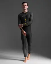 Propel:1 Wetsuit, 2XU, ST, Black/Ambition, Male