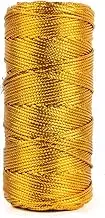 AIMALL 109 Yards Non-Elastic Tag Wire, 1.5mm 16-Strand Flat Hollow Craft Wire, Perfect for Gift Packaging and Crafts, Includes Purple, Green, Black, and More