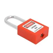 38MM Lockout Tagout Padlock Anti Skid Beam Design Corrosion Resistant with 2