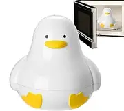 Egg Boiler for Microwave, 4-Capacity Breakfast Cooker, Duck-shaped Rapid Microwave Boiled Egg Maker for Hard Soft Boiled Poacher Steamer