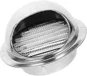 TEHAUX Exhaust Vent Cap Outdoor Vent Cover for Range Hood Polished Thickened Design for Improved Air Quality Easy Installation for Kitchens and Bathrooms
